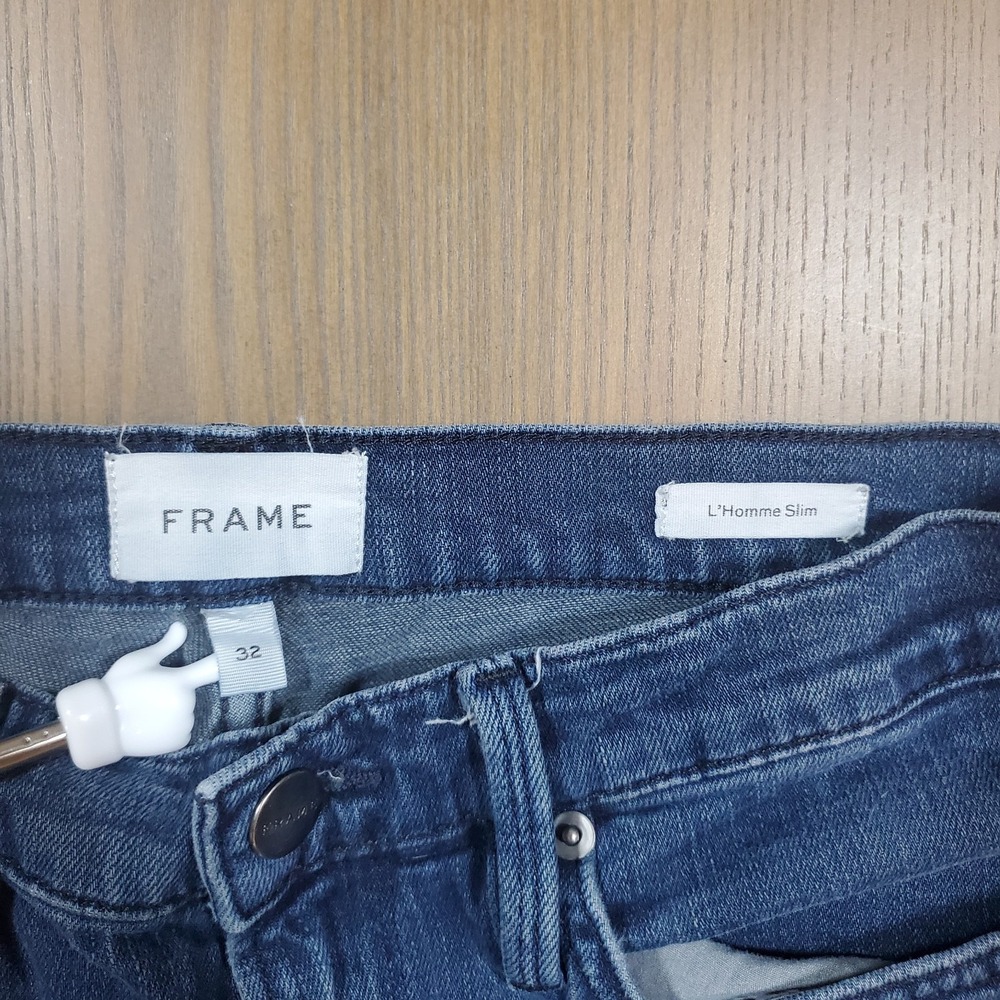 FRAME DENIM men's jeans L'Homme Slim Placid size 32 - Picture 4 of 8